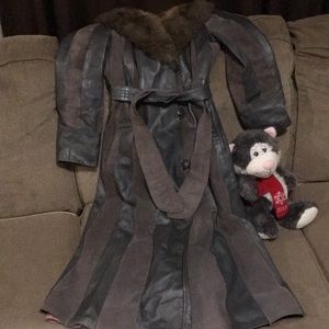 Vintage Rajac Leathers of Canada trench